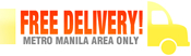 FREE DELIVERY! Anywhere in the Philippines