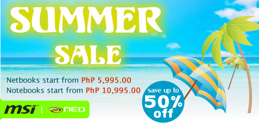 SUMMER SALE!