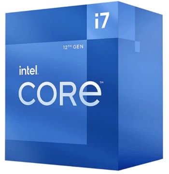 INTEL CORE i7-12700 25MB CACHE, UP TO 4.90GHZ 12 CORES 20 THREAD product image