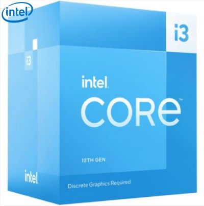 INTEL CORE i3-13100 4 CORES (4 P-CORES + 0 E CORES) 12MB CACHE, UP TO 4.5GHZ   product image